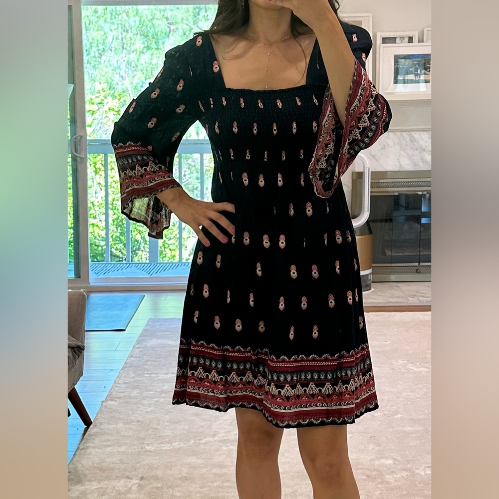 Tularose square neck dress